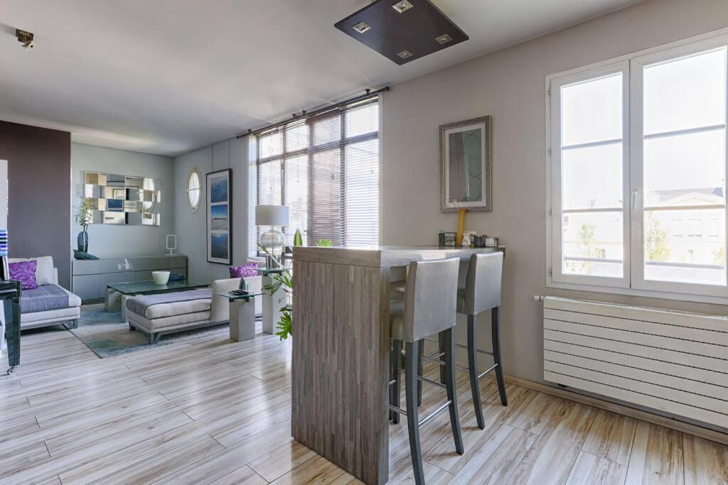 סאריס Stylish Duplex Very Near Disneyland Paris With Parking 2-8 Guests מראה חיצוני תמונה